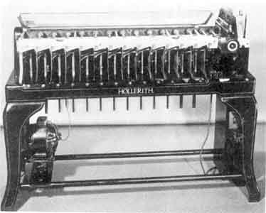 Hollerith Electric Tabulating System